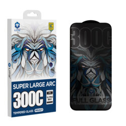 Folie sticla iPhone 15 Pro Max Lito D+ Max Privacy 300C, negru