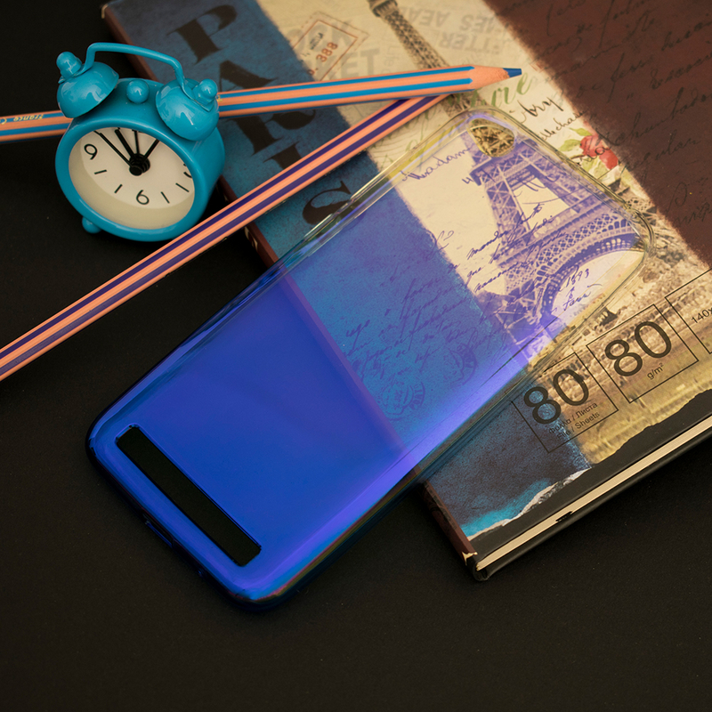 Husa Xiaomi Redmi 5A Silicon Flexibil – BlueRay Albastru Perlat