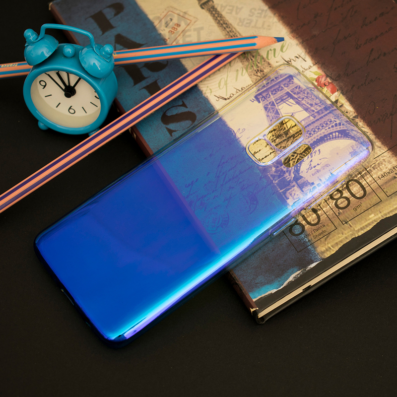 Husa Samsung Galaxy S9 Silicon Flexibil – BlueRay Albastru Perlat