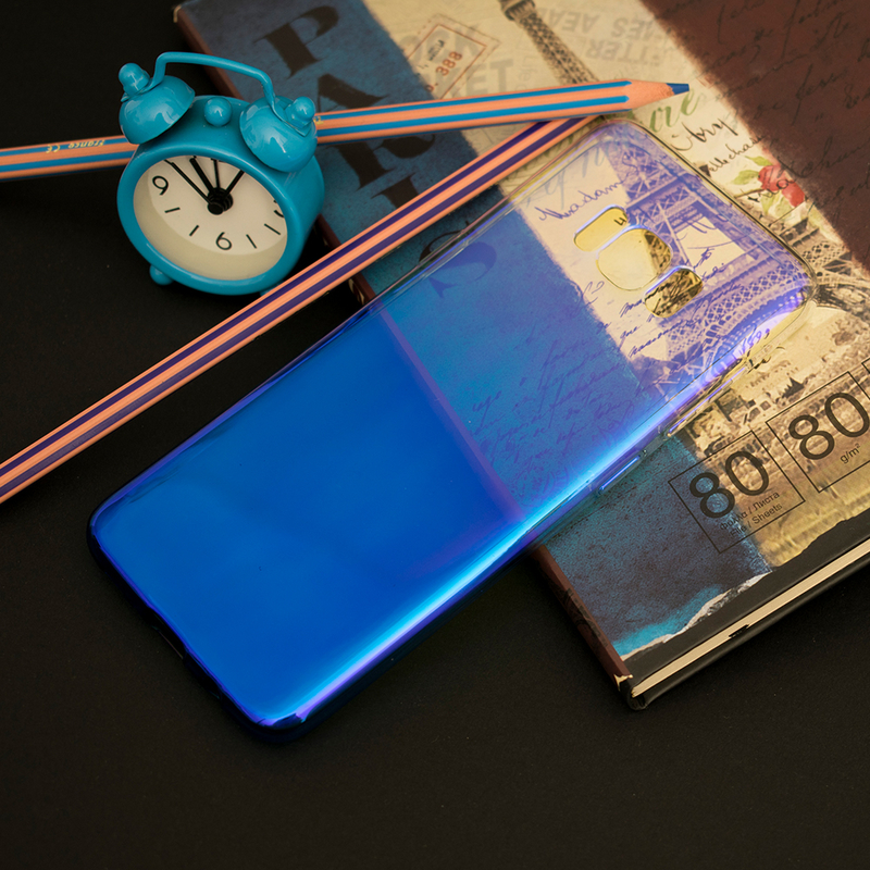 Husa Samsung Galaxy S8 Silicon Flexibil – BlueRay Albastru Perlat