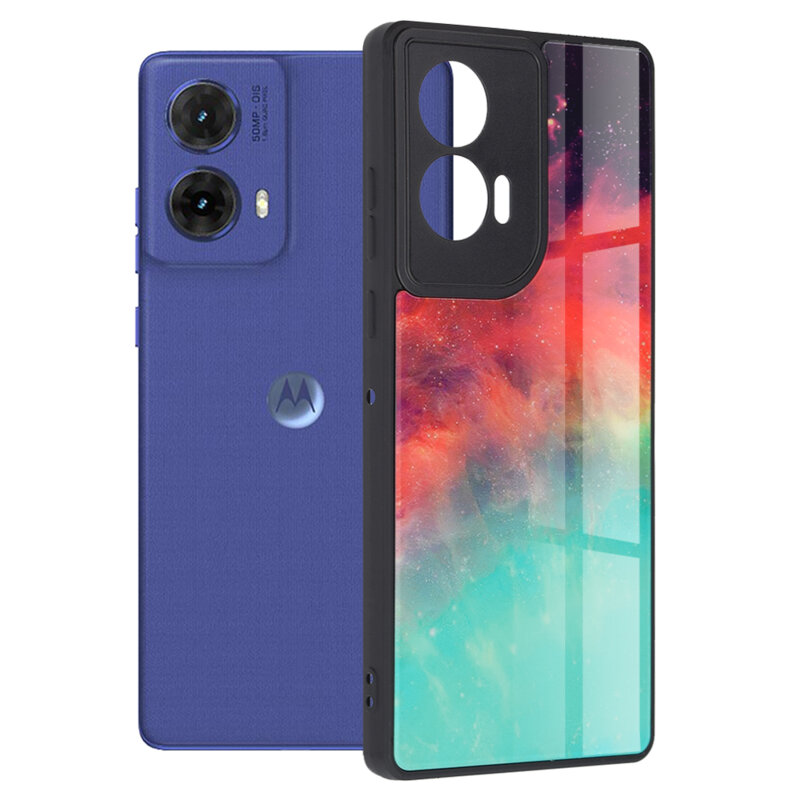 Husa Motorola Moto G85 Techsuit Glaze, Fiery Ocean