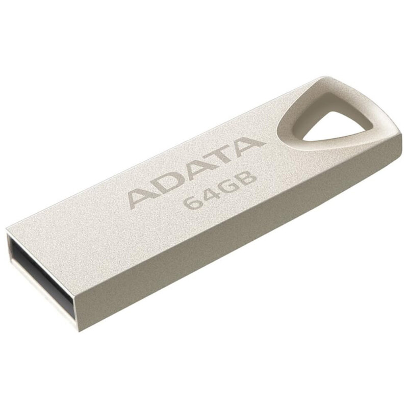 Memorie externa 64GB Adata, USB 2.0, AUV210-64G-RGD, argintiu