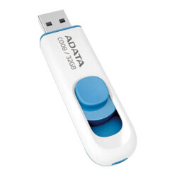 Memorie externa 32GB Adata, USB 2.0, AC008-32G-RWE, alb, albastru