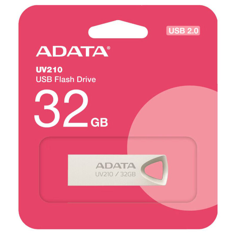 Memorie externa 32GB Adata, USB 2.0, AUV210-32G-RGD, argintiu