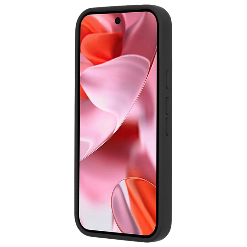 Husa Google Pixel 9 Techsuit Glinth cu inel suport stand magnetic, negru