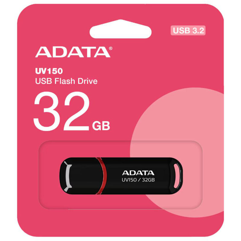 Memorie externa 32GB Adata, USB 3.2, AUV150-32G-RBK