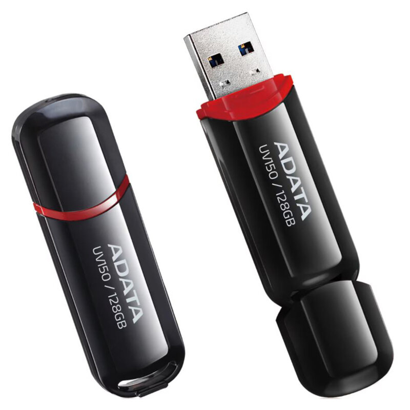 Memorie externa 128GB Adata, USB 3.2, AUV150-128G-RBK, negru