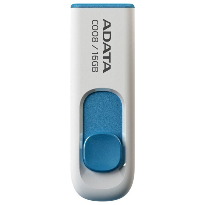 Memorie externa 16GB Adata, USB 2.0, AC008-16G-RWE, alb/albastru