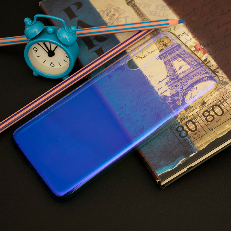 Husa Huawei P20 Pro Silicon Flexibil – BlueRay Albastru Perlat