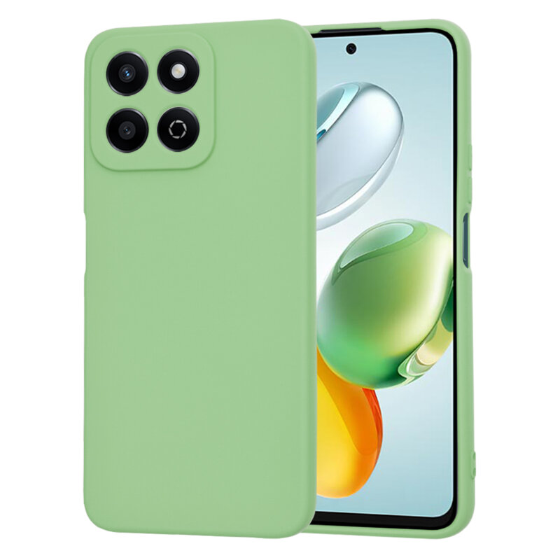 Husa silicon Honor 200 Smart Techsuit SoftFlex, verde deschis