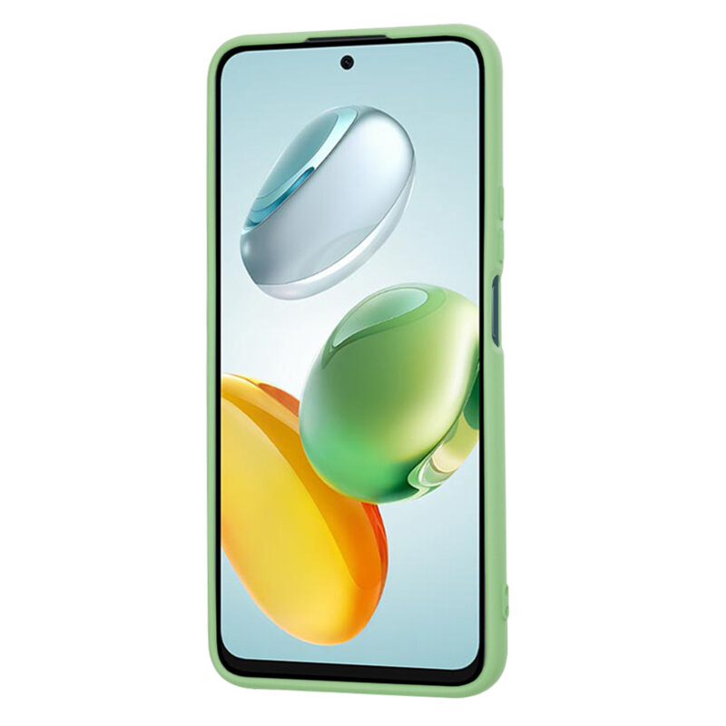 Husa silicon Honor 200 Smart Techsuit SoftFlex, verde deschis