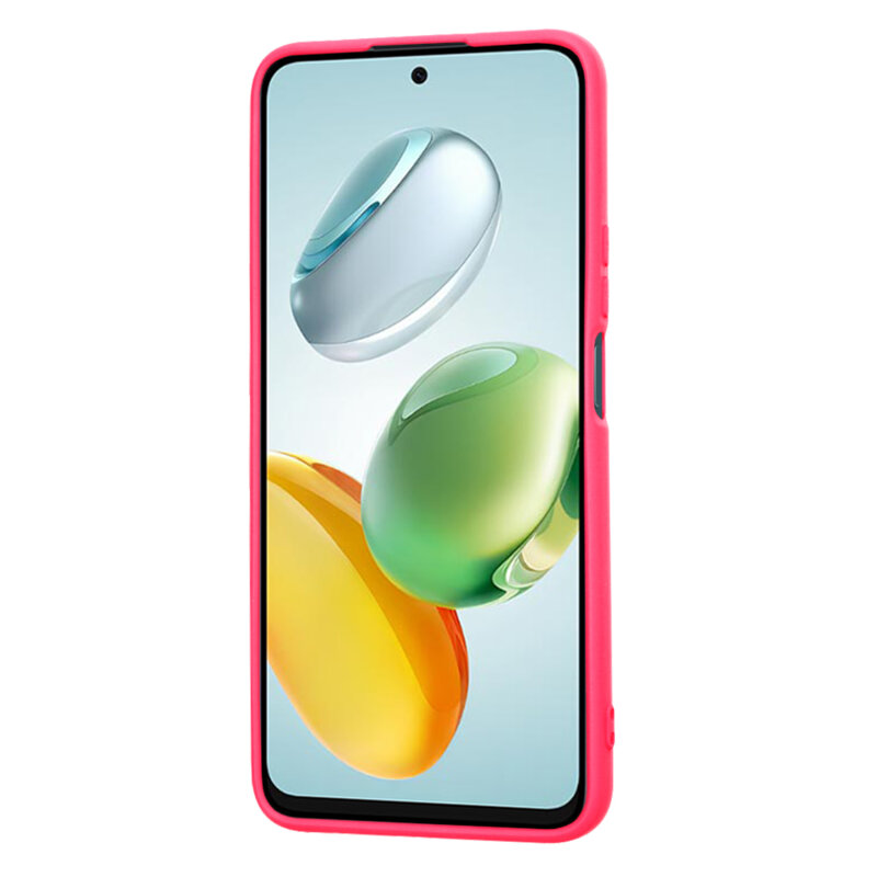 Husa silicon Honor 200 Smart Techsuit SoftFlex, fucsia