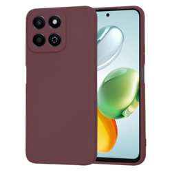 Husa silicon Honor 200 Smart Techsuit SoftFlex, bordo
