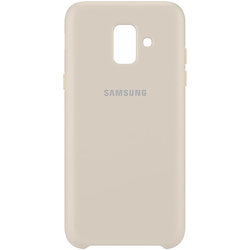 RESIGILAT-Husa Originala Samsung Galaxy A6 2018 Dual Layer Cover - Gold