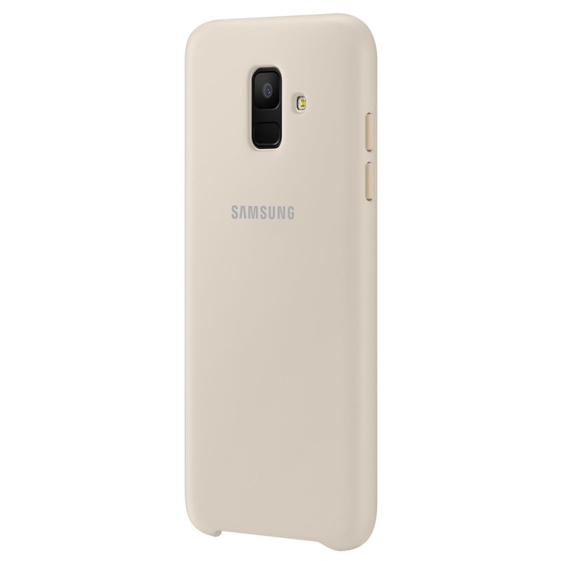 RESIGILAT-Husa Originala Samsung Galaxy A6 2018 Dual Layer Cover - Gold