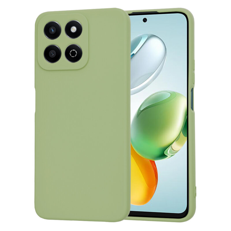 Husa silicon Honor 200 Smart Techsuit SoftFlex, verde