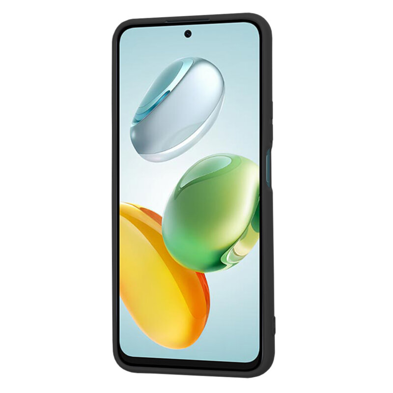 Husa silicon Honor 200 Smart Techsuit SoftFlex, negru