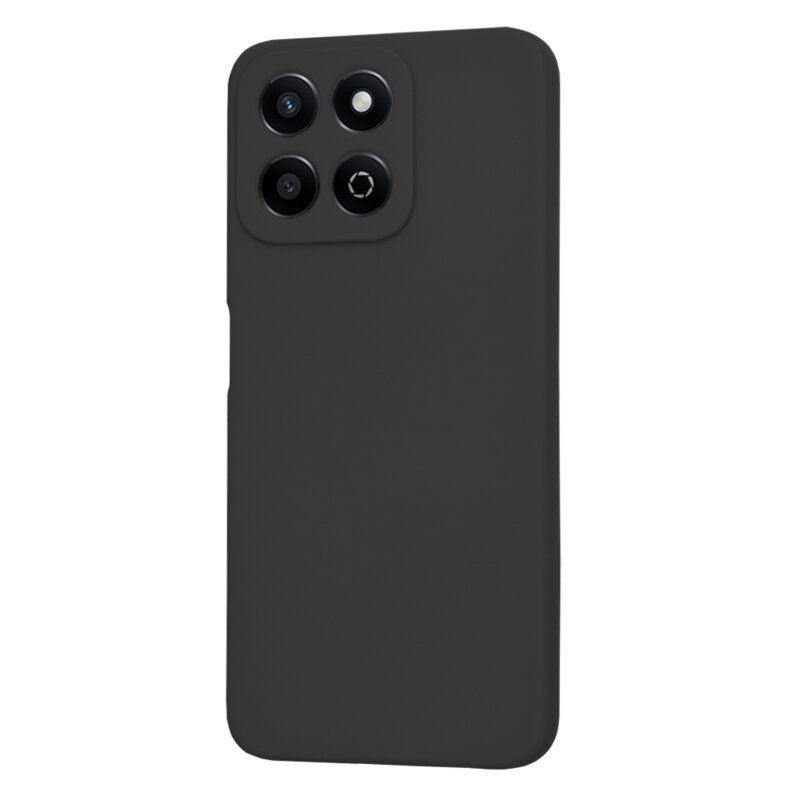 Husa silicon Honor 200 Smart Techsuit SoftFlex, negru