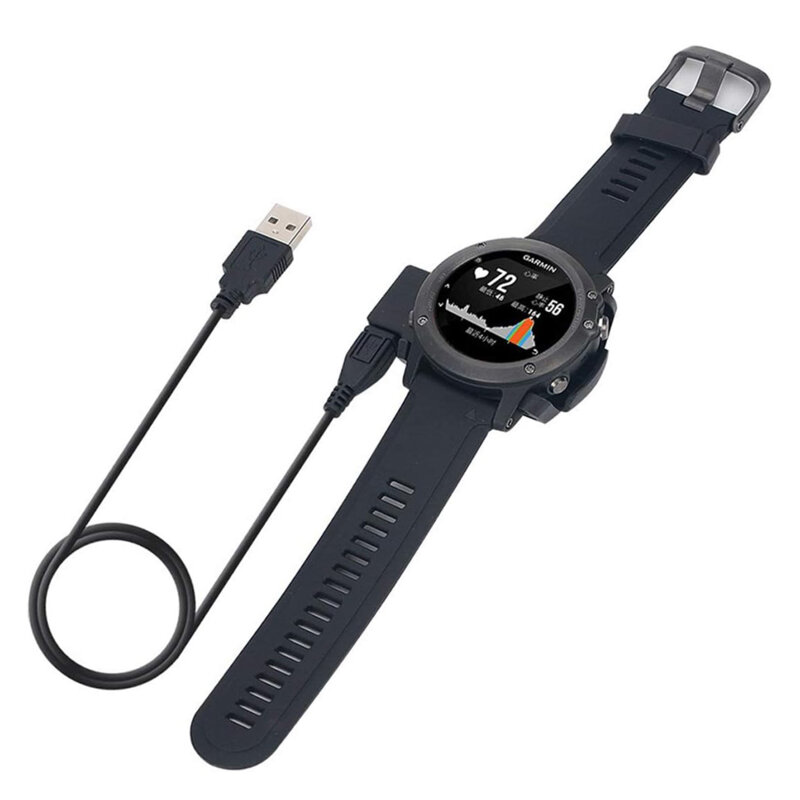Incarcator Garmin Fenix 3 HR wireless cu cablu USB, Techsuit TGC5