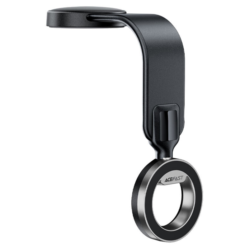 Suport auto magnetic pentru bord Acefast D36, 360° rotire, negru