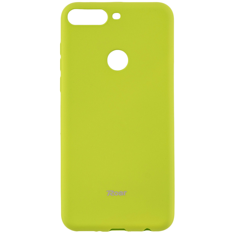 Husa Huawei Y7 Prime 2018 Roar Colorful Jelly Case - Verde Mat