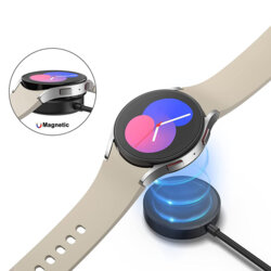 Incarcator Samsung Watch 4, 2.5W wireless cu cablu Techsuit TSC12