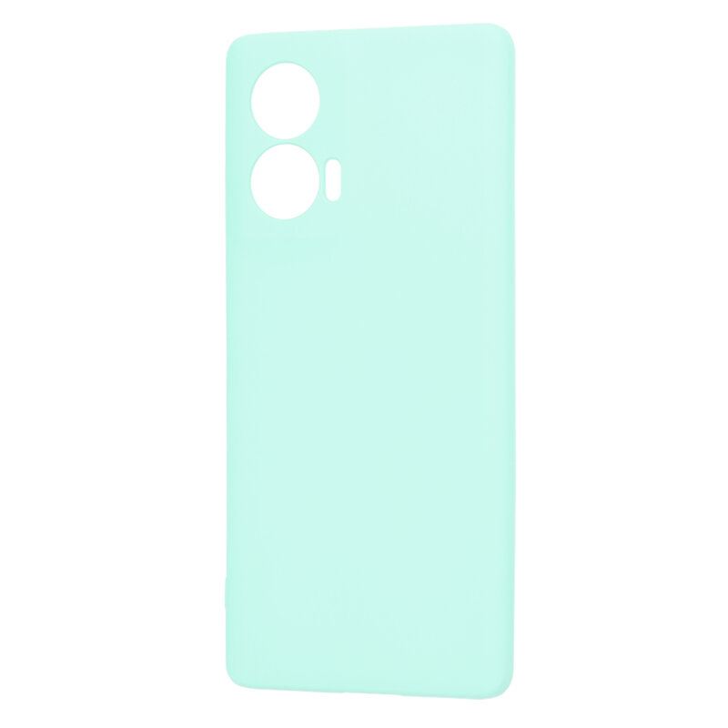 Husa silicon Motorola Edge 50 Fusion Techsuit SoftFlex, turcoaz