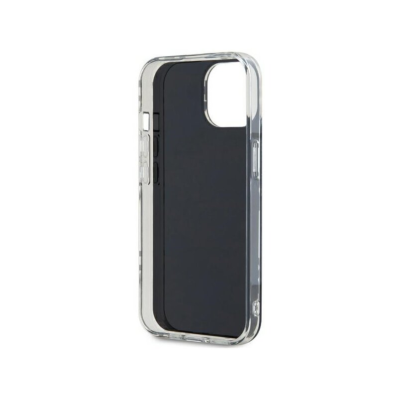 Husa iPhone 15 Plus DKNY IML Checkered Mono Pattern, negru, DKHCP15MHDLCEK