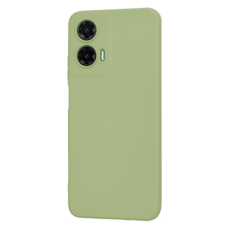 Husa silicon Motorola Moto G35 Techsuit SoftFlex, verde