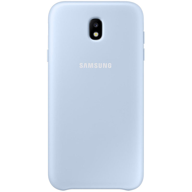 RESIGILAT-Husa Originala Samsung Galaxy J7 2017 J730 Jelly Cover - Blue