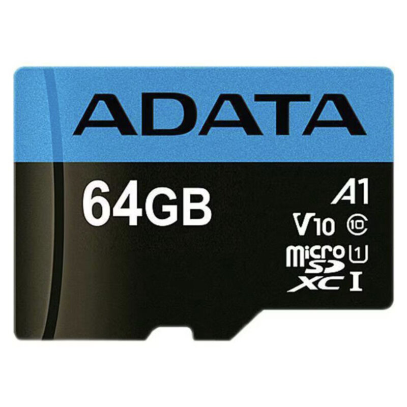 Card memorie 64GB Micro SDXC Adata, Clasa 10, AUSDX64GUICL10A1-RA1