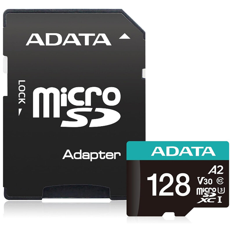 Card memorie 128GB Micro SDXC Adata, AUSDX128GUI3V30SA2-RA1