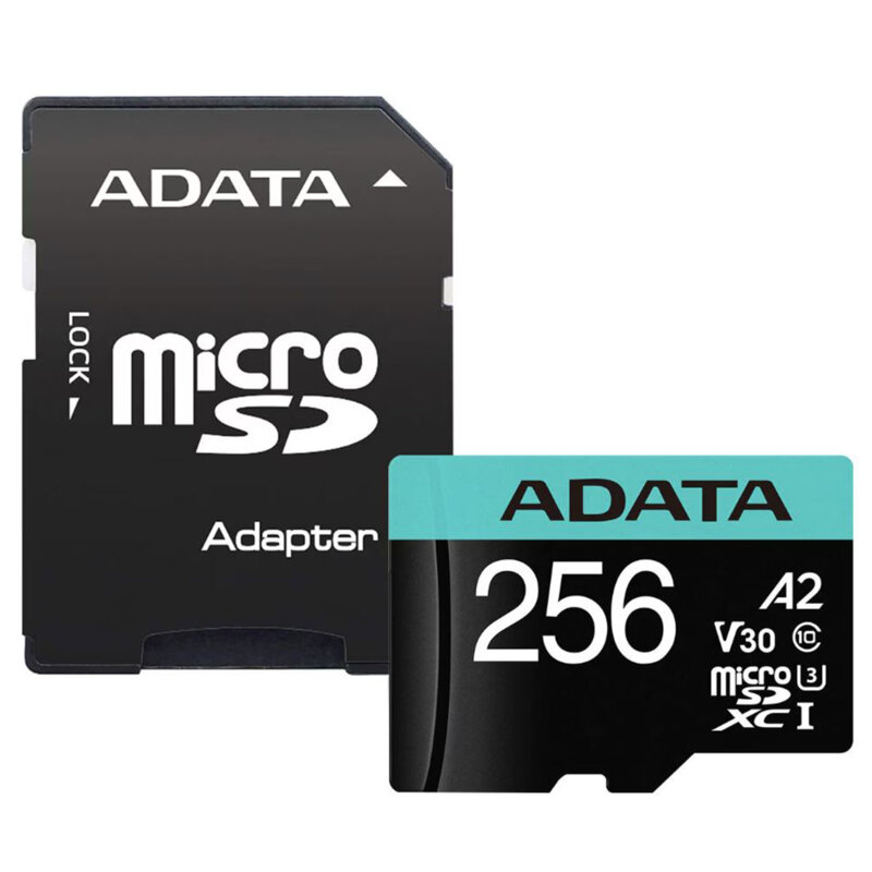 Card memorie 256GB MicroSDXC Adata, AUSDX256GUI3V30SA2-RA1