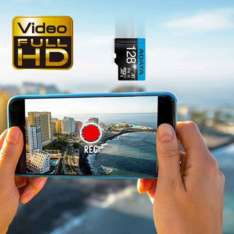 Card memorie 128GB Micro SDXC Adata, UHS-I U1, AUSDX128GUICL10A1-RA1