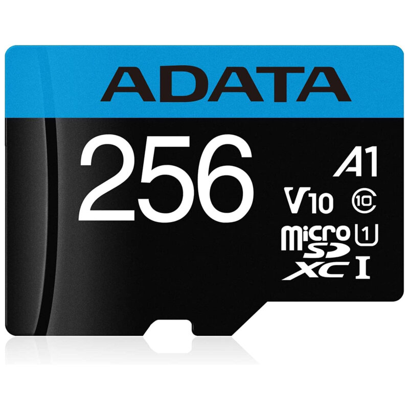 Card memorie 256GB Micro SDXC Adata, AUSDX256GUICL10A1-RA1