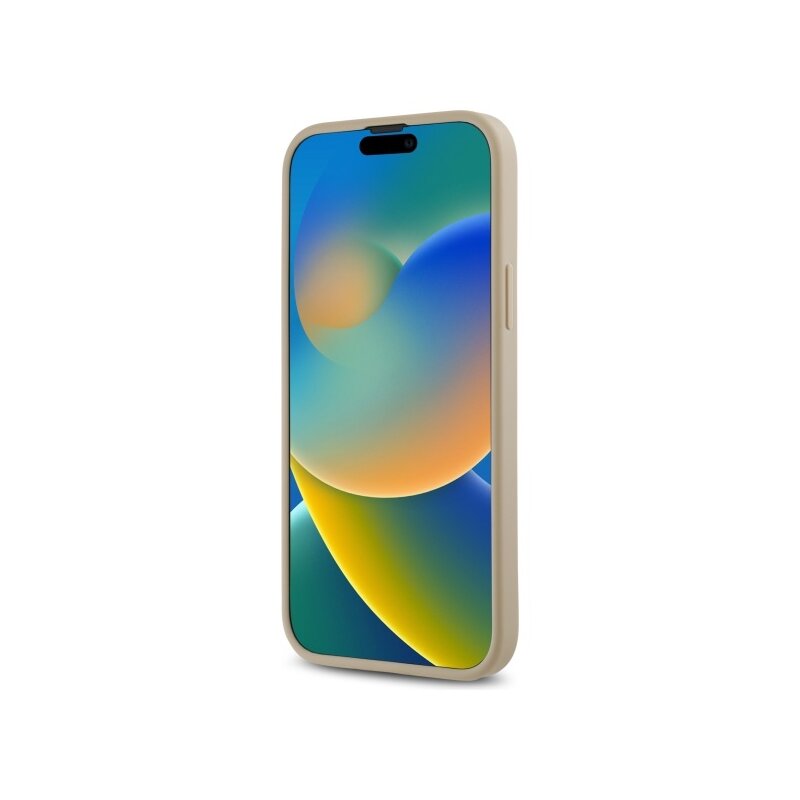 Husa piele iPhone 15 Plus DKNY Leather Quilted Stack Logo, negru, DKHCP15MPQDSLE