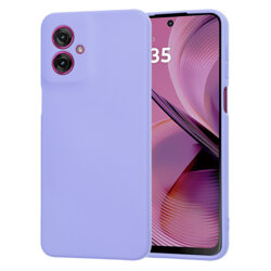 Husa silicon Motorola Moto G55 Techsuit SoftFlex, violet