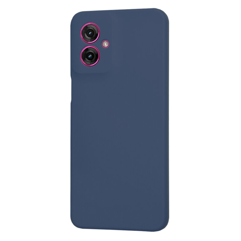 Husa silicon Motorola Moto G55 Techsuit SoftFlex, bleumarin