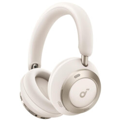 Casti cu microfon on-ear ANC Anker Space One Pro, alb
