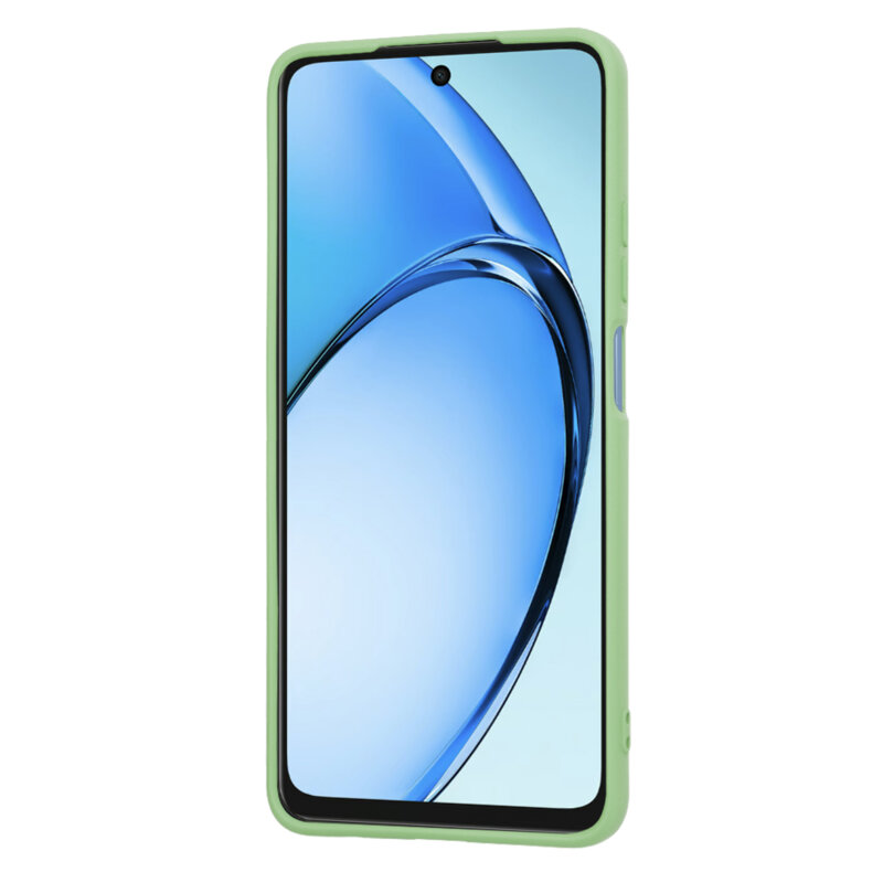 Husa silicon Oppo A60 5G Techsuit SoftFlex, verde deschis