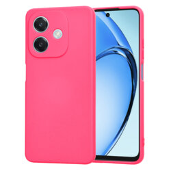 Husa silicon Oppo A60 5G Techsuit SoftFlex, fucsia