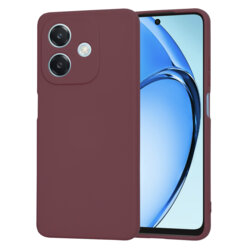Husa silicon Oppo A60 5G Techsuit SoftFlex, bordo