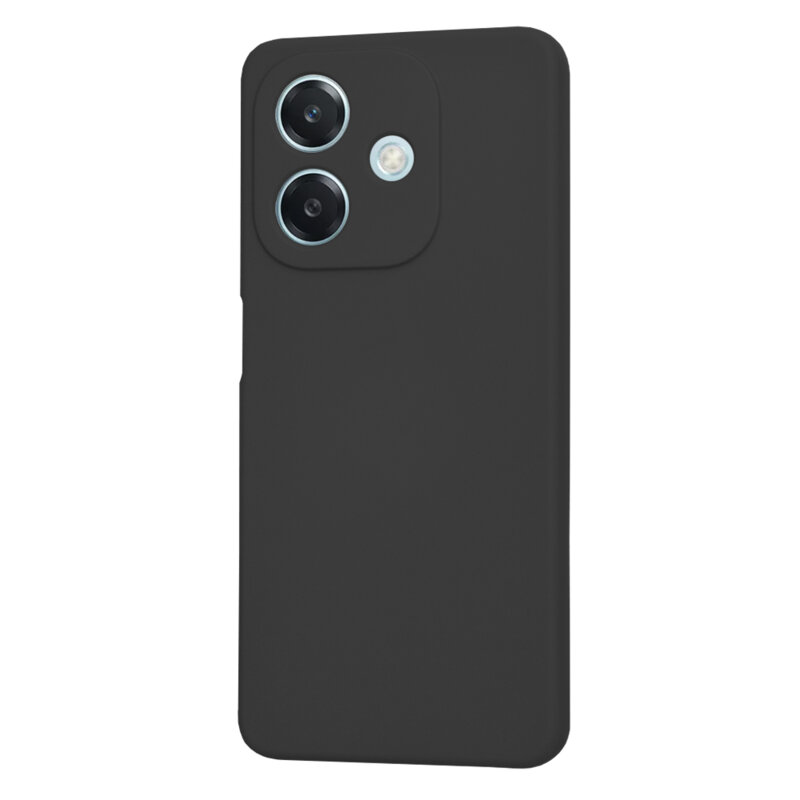 Husa silicon Oppo A60 5G Techsuit SoftFlex, negru