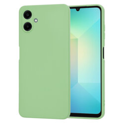 Husa silicon Samsung Galaxy A06 Techsuit SoftFlex, verde deschis