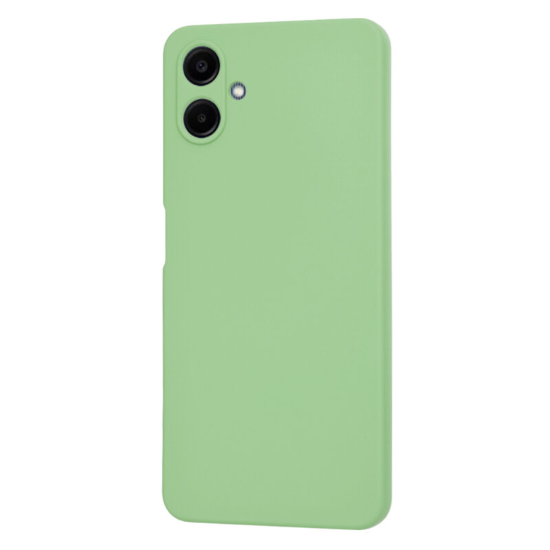 Husa silicon Samsung Galaxy A06 Techsuit SoftFlex, verde deschis