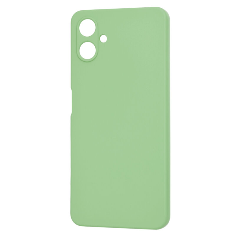 Husa silicon Samsung Galaxy A06 Techsuit SoftFlex, verde deschis