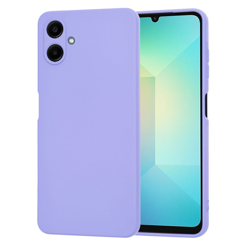 Husa silicon Samsung Galaxy A06 Techsuit SoftFlex, violet