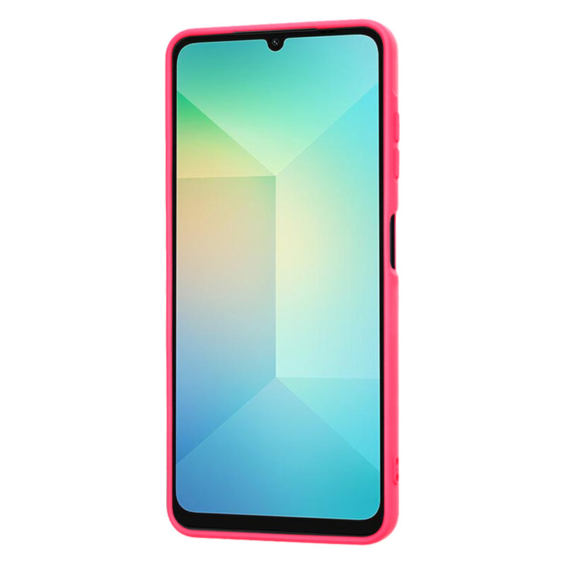 Husa silicon Samsung Galaxy A06 Techsuit SoftFlex, fucsia