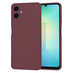 Husa silicon Samsung Galaxy A06 Techsuit SoftFlex, bordo