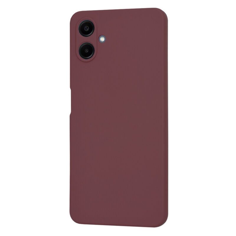 Husa silicon Samsung Galaxy A06 Techsuit SoftFlex, bordo